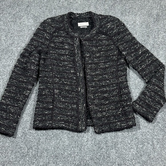 Isabel Marant Jackets & Blazers - Isabel Marant Etoile Black Grey Laine Wool Jacket Size 38